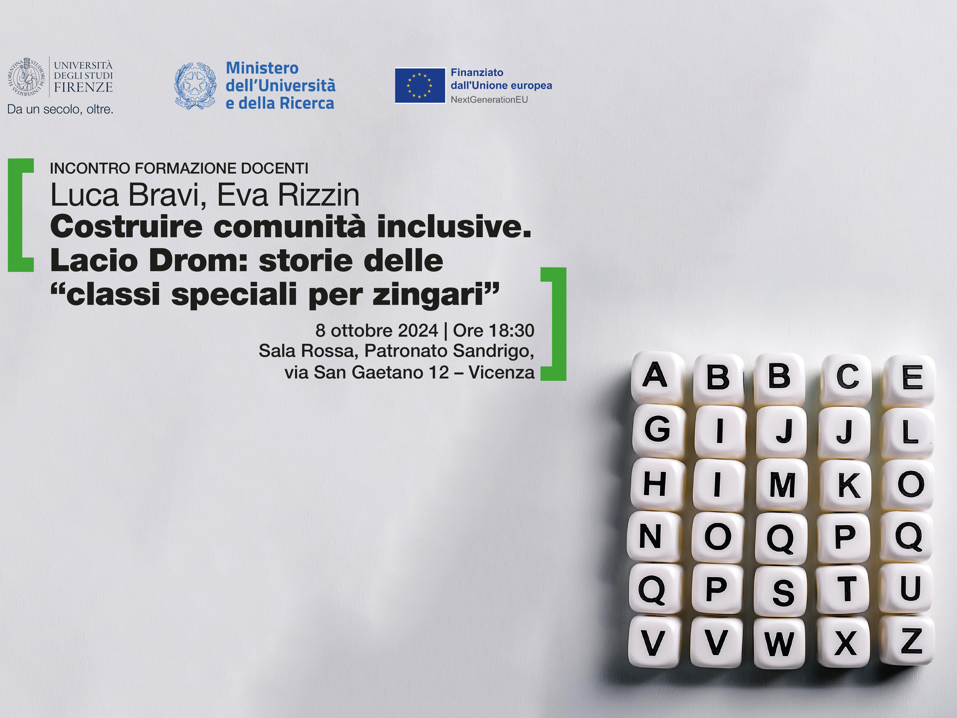 Costruire comunità inclusive.  Lacio Drom: storie delle  “classi speciali per zingari”