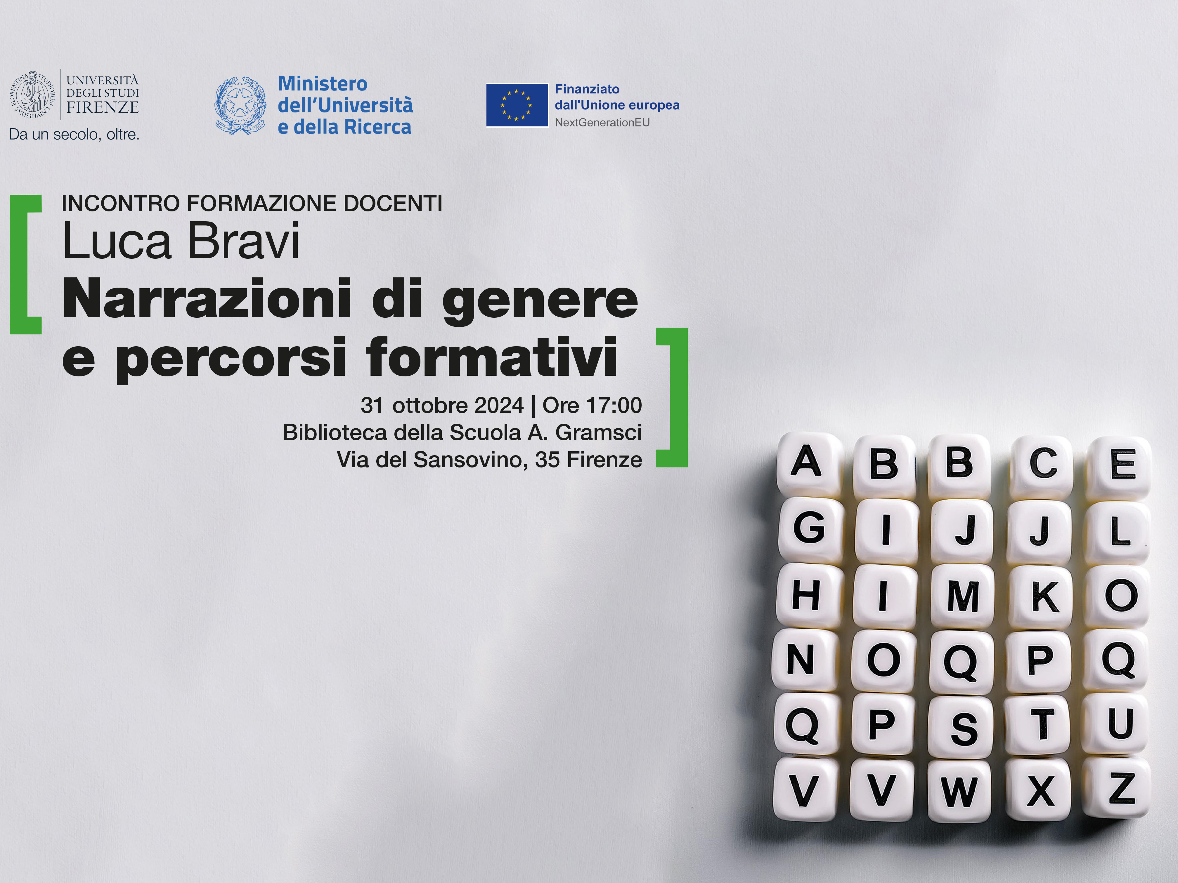 Narrazioni di genere e percorsi formativi